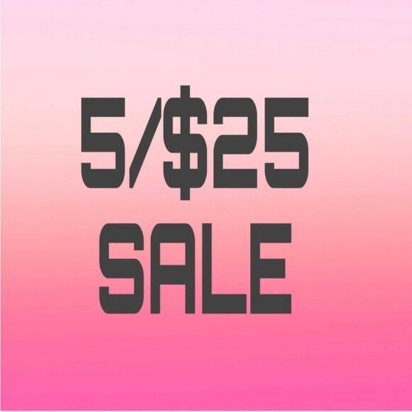 5 for $25 Sale - Picture 1 of 1
